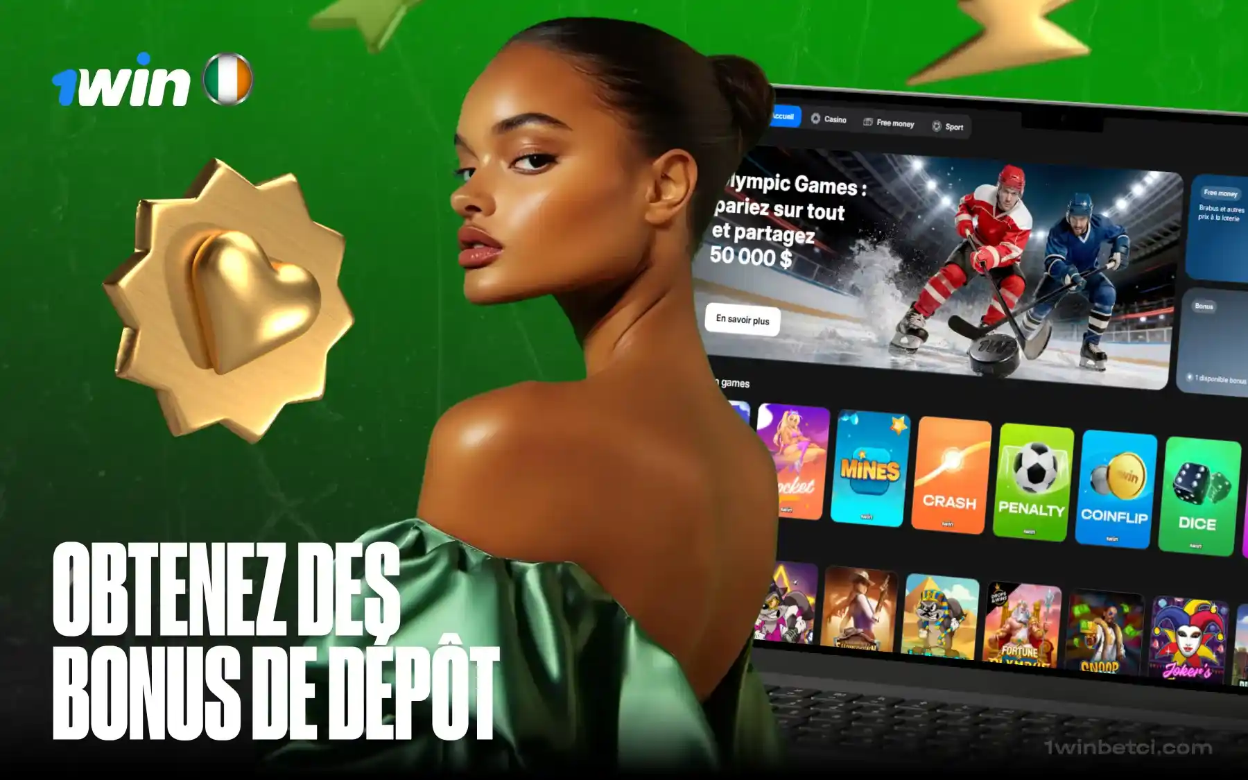 1win bonus de dépôt